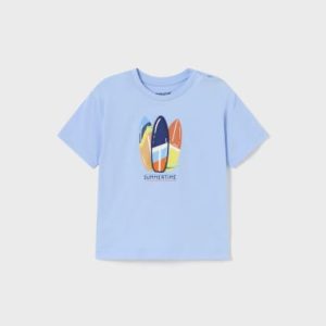 Playera MC 16Celeste/17Rojo F.1020 MAYORAL