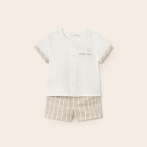 Conjunto 2pzs 27Lino/26Rojo F.1264 Mayoral
