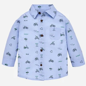 Camisa ML Celeste F.2140 MAYORAL