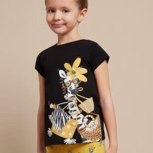 Blusa MC 52Negro F.3090 MAYORAL