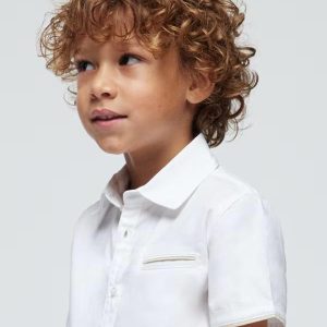 Camisa MC 32Blanco F.3112 MAYORAL