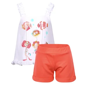 Conjunto Rayas Coral F.3219 MAYORAL