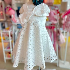 Vestido 43Blanco F.3916 MAYORAL