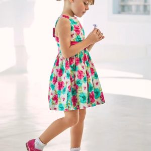 Vestido Estampado Floral 67Fucsia F.3919 MAYORAL