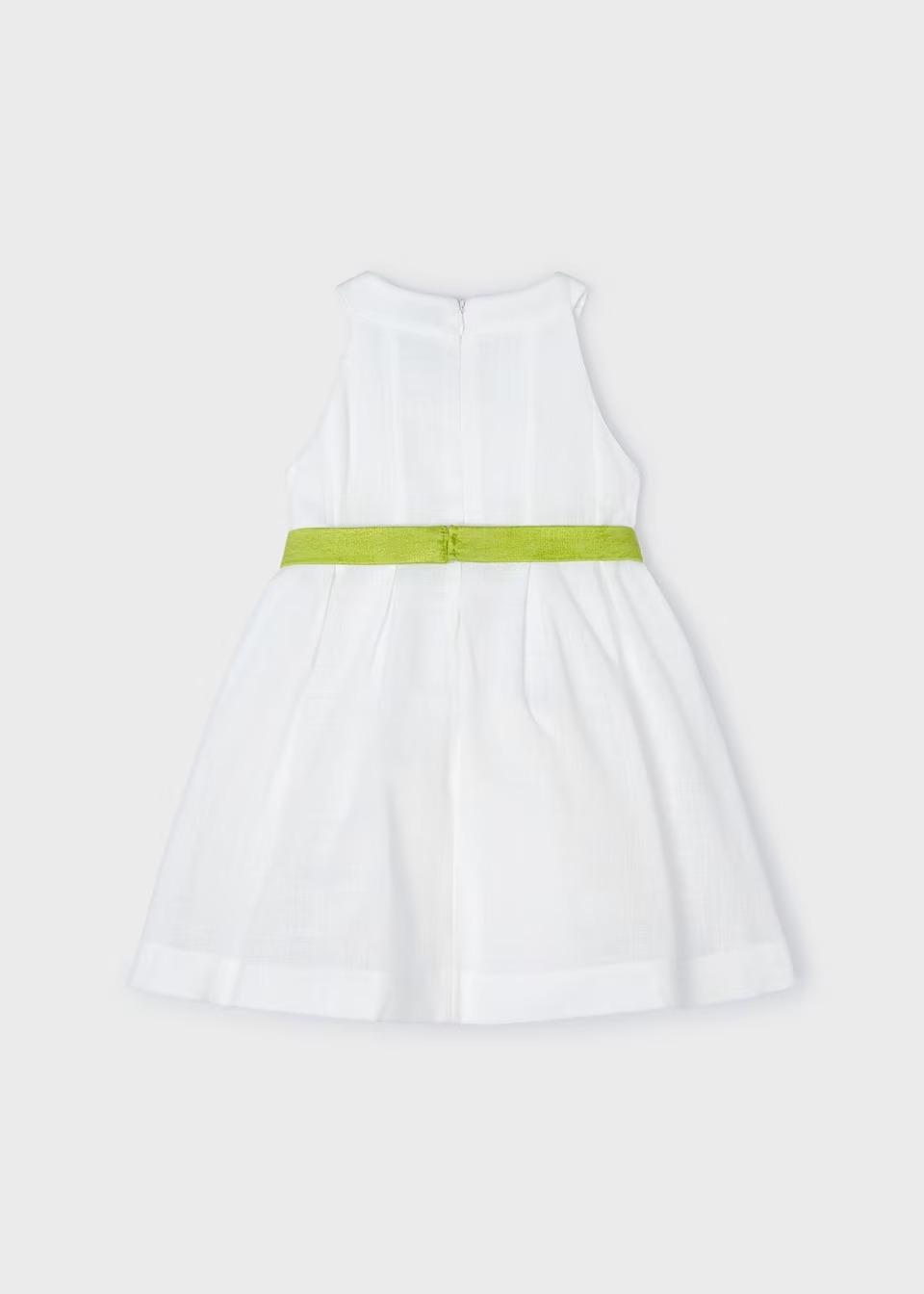 Vestido 14Blanco/15Camelia F.3959 MAYORAL - Image 8