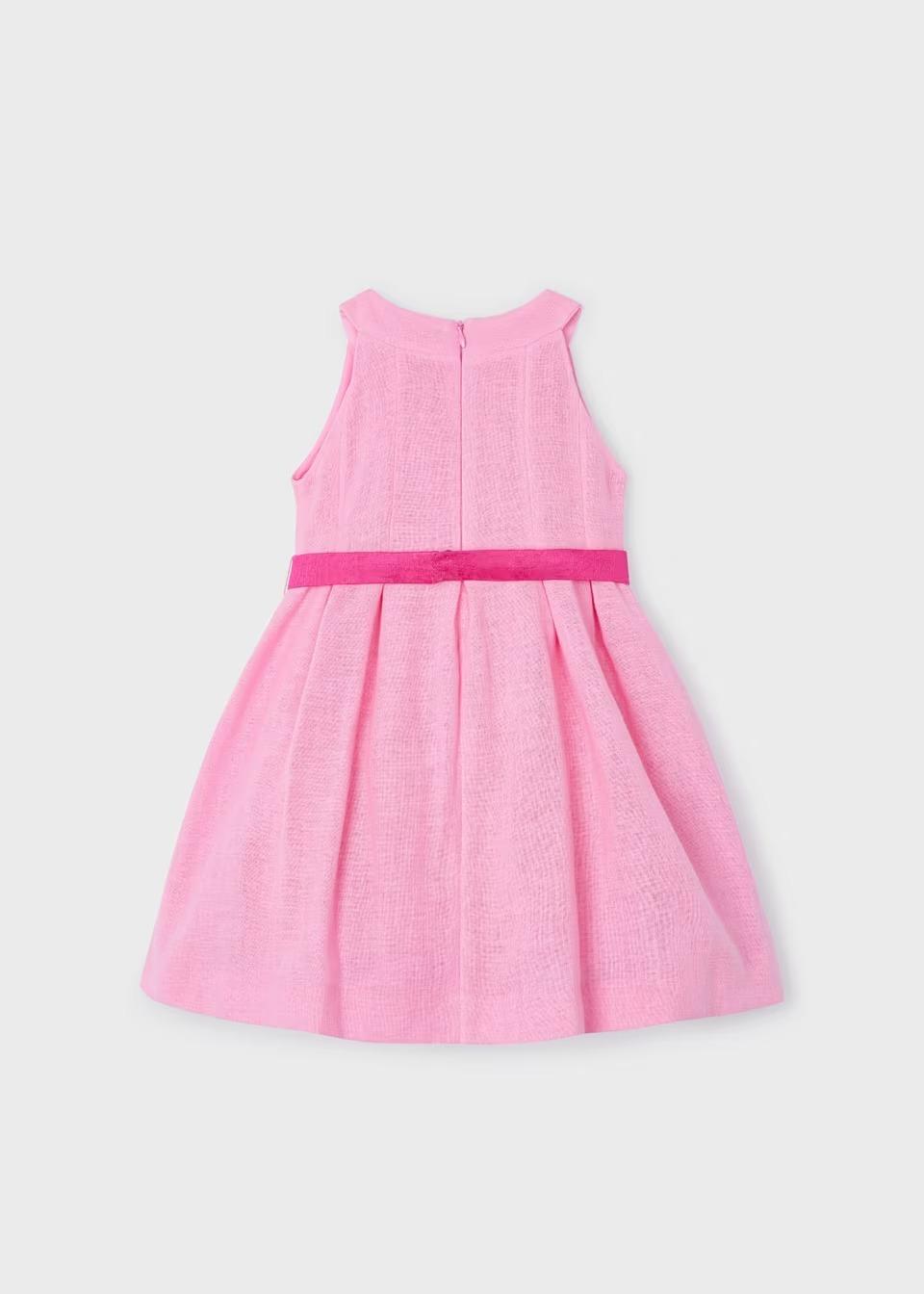 Vestido 14Blanco/15Camelia F.3959 MAYORAL - Image 3