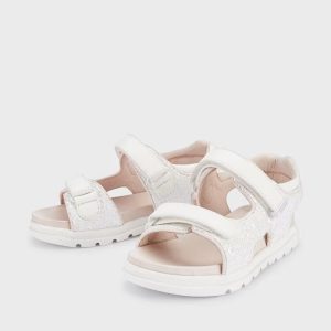 Sandalia Glitter 56Blanco F.43457 MAYORAL