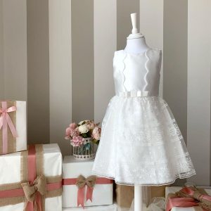 Vestido Blanco F.5007 Abel Y Lula