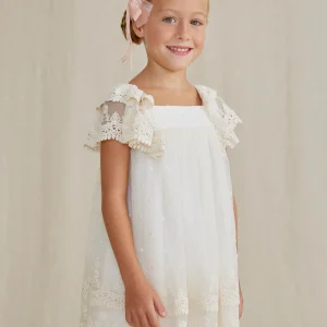 Vestido Crema F.5023 Abel Y Lula