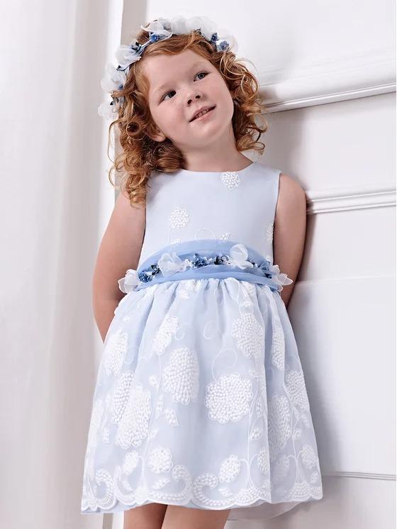 Vestido 19 Celeste F.5031 ABEL & LULA