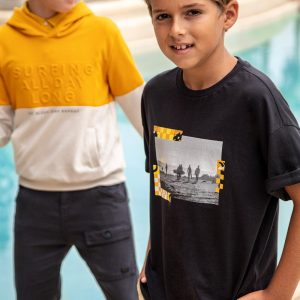 Playera MC Negro F.6083 MAYORAL