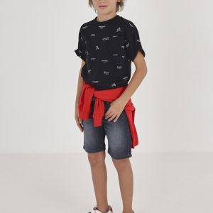 Playera MC Negro F.6085 MAYORAL