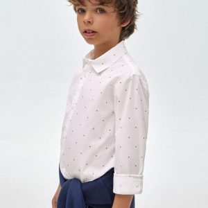 Camisa ML 46Blanco F.7187 MAYORAL