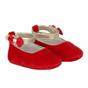 Zapatito Terciopelo Rojo  F.9457 Mayoral