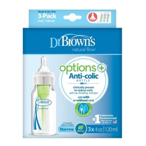 Biberon estandar 4 oz. Options+ 3pzs F.SB43005