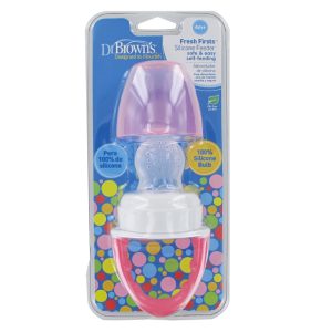 Alimentador de silicona Fresh Firsts Rosa/Menta F. TF005/TF006