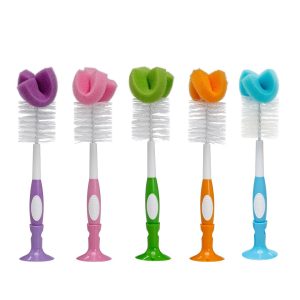 Cepillo de Limpieza  para Biberones Azul/Rosa/Naranja/Morado/Verde F. 700/AC023 Dr. Brown's