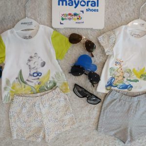 Conjunto 2pzs playera-short Pistacho F.1670 MAYORAL