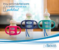 Asas de silicona biberon estandar Rosa/Azul/Menta F:AC004/AC005/AC006