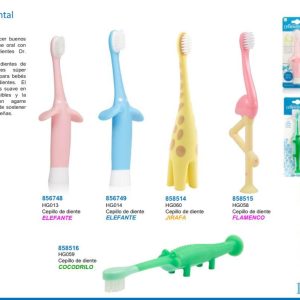 Cepillos Dentales Elefante/Cocodrilo/Jirafa/Flamingo Dr. Brown