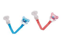 Clip para chupon Azul/Rosa F.990