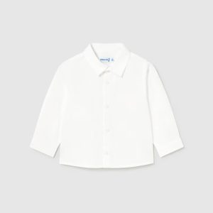 Camisa ML 28 Blanco/ 29 Galleta F.124 MAYORAL