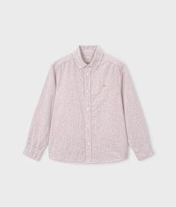 Camisa ML Boston Kids 377 Terracota / 403 Celeste F.7101 MAYORAL